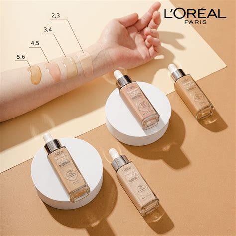 loreal true match swatches|LOreal Paris True Match Hyaluronic Tinted Serum Makeup